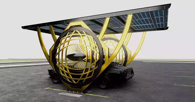 Modern Solar Carport-TEZCAN-Type-5