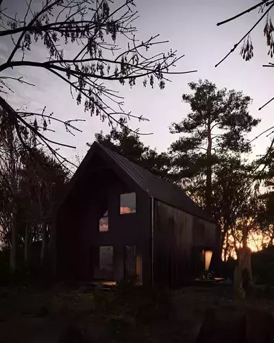 Secluded Forest Cabin