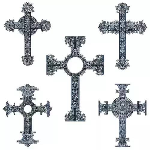 5 Christian cross V 07