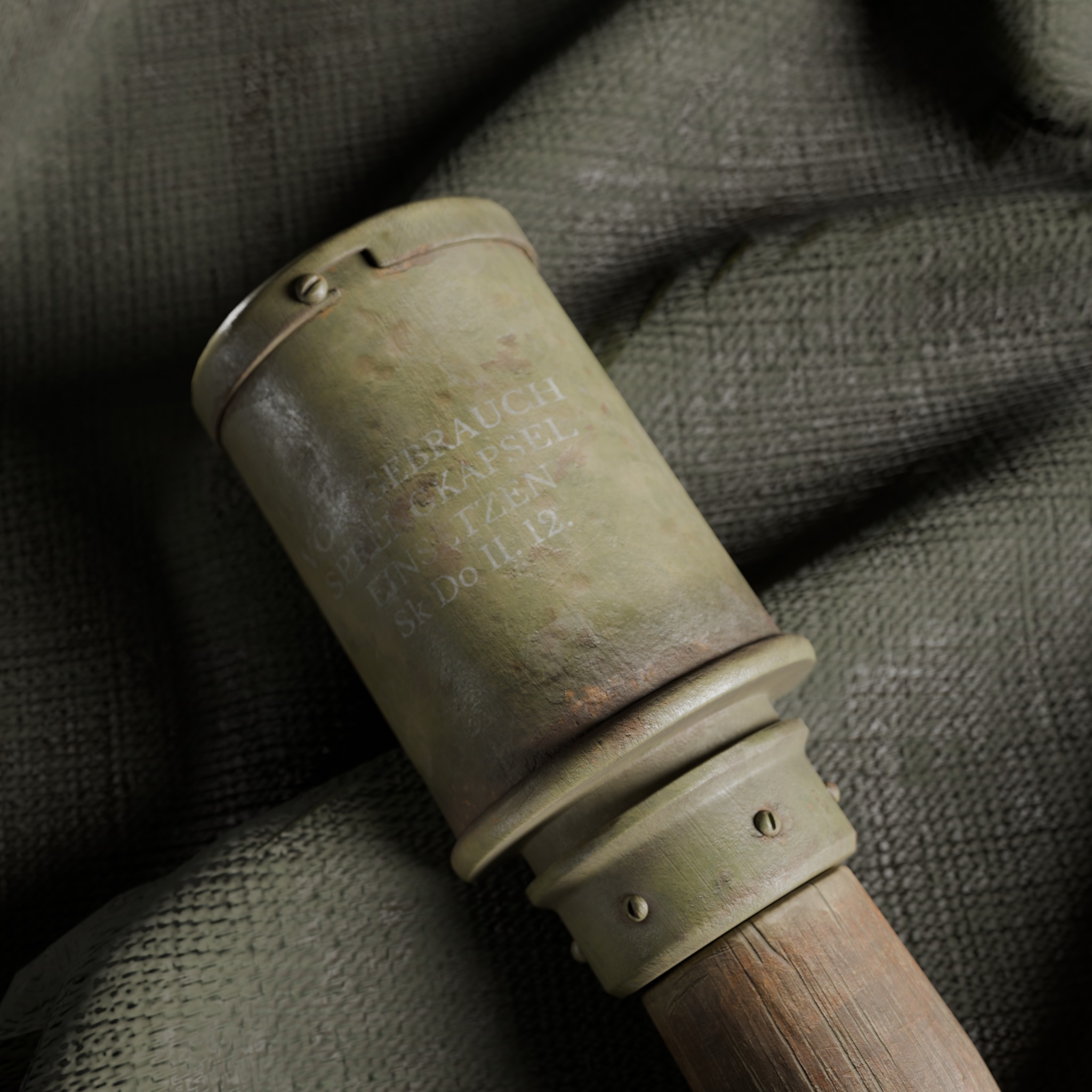 M24 Grenade  Low-poly 3D model_4