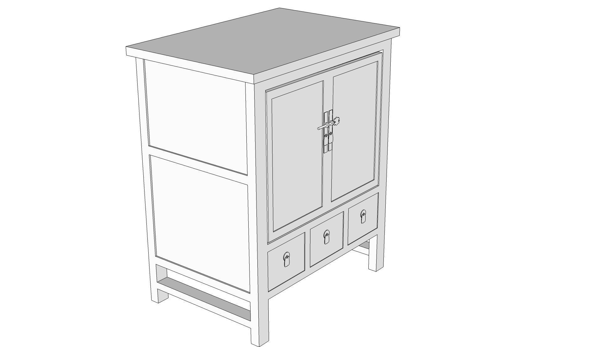Cabinet3 3D model_15