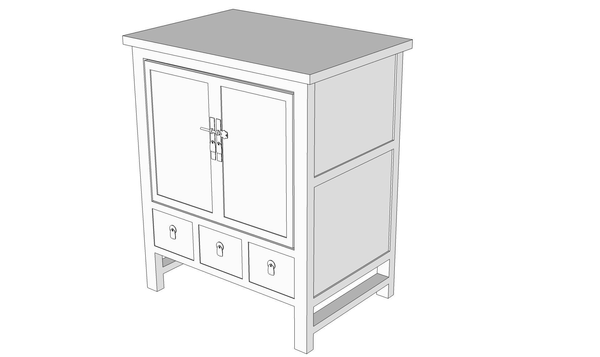Cabinet3 3D model_13