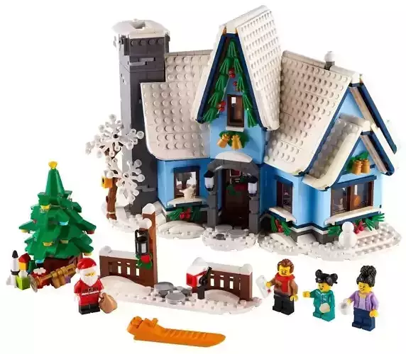 PixelBricks3D - Lego Christmas Santas Visit  3D print model