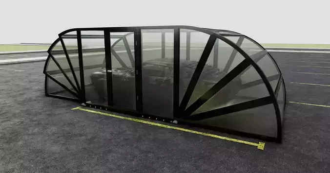 Opening And Closes Carport