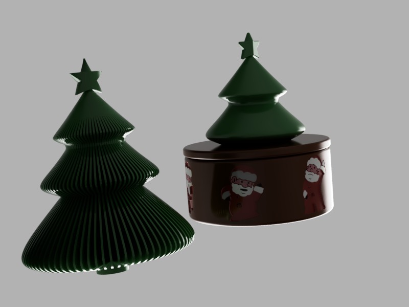 Spiral Christmas Tree 3D print model_1