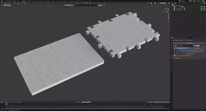 Jigsaw Puzzle  3D model