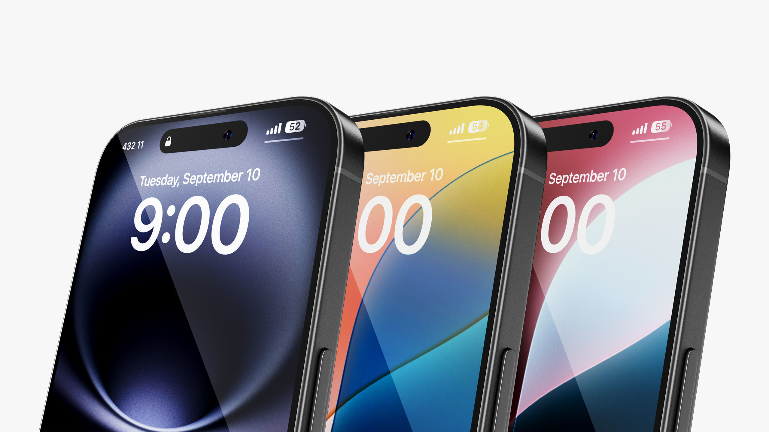 Apple iPhone 16 - 16 Plus Black Collection 3D model_8