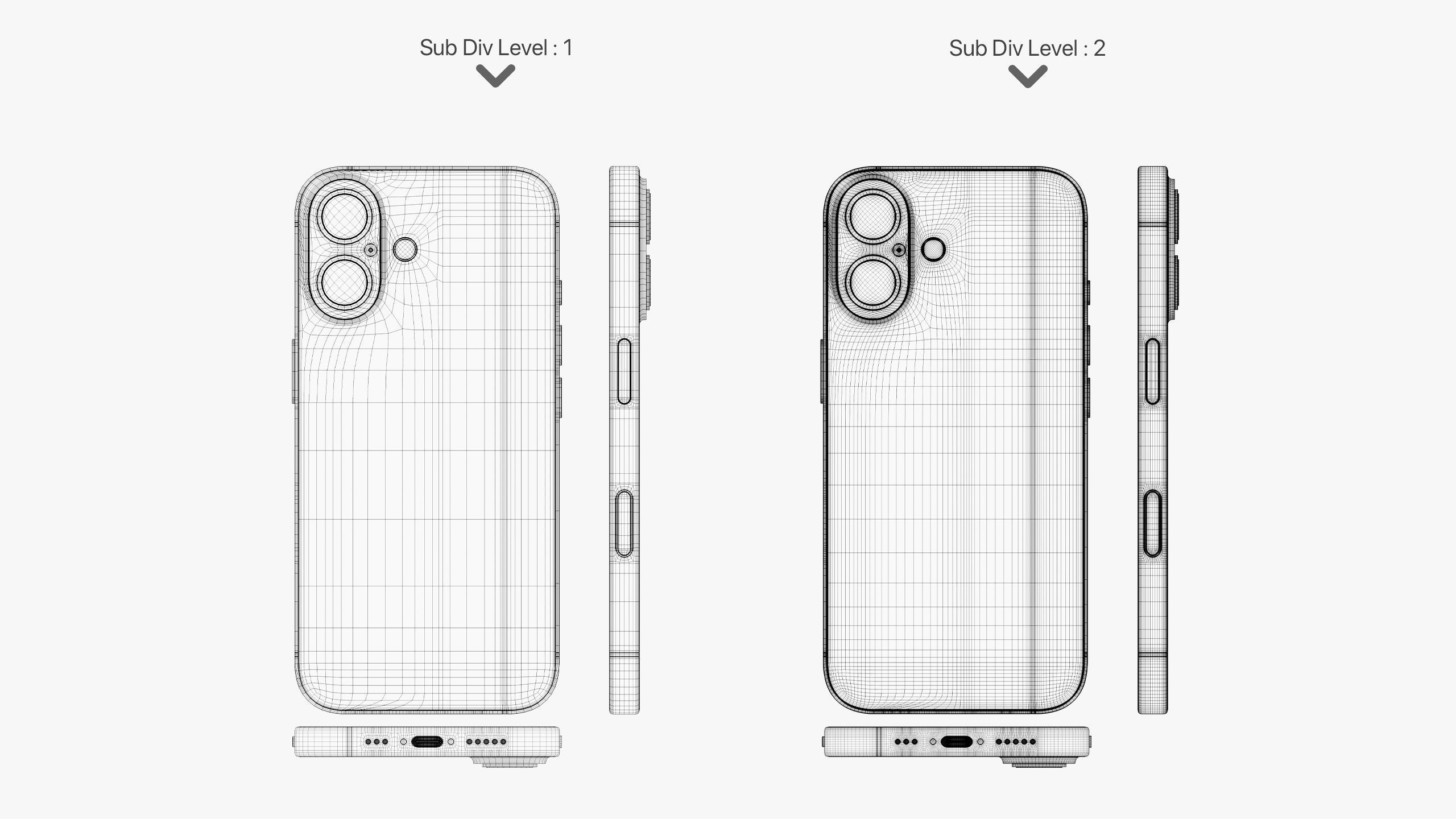 Apple iPhone 16 - 16 Plus Black Collection 3D model_40