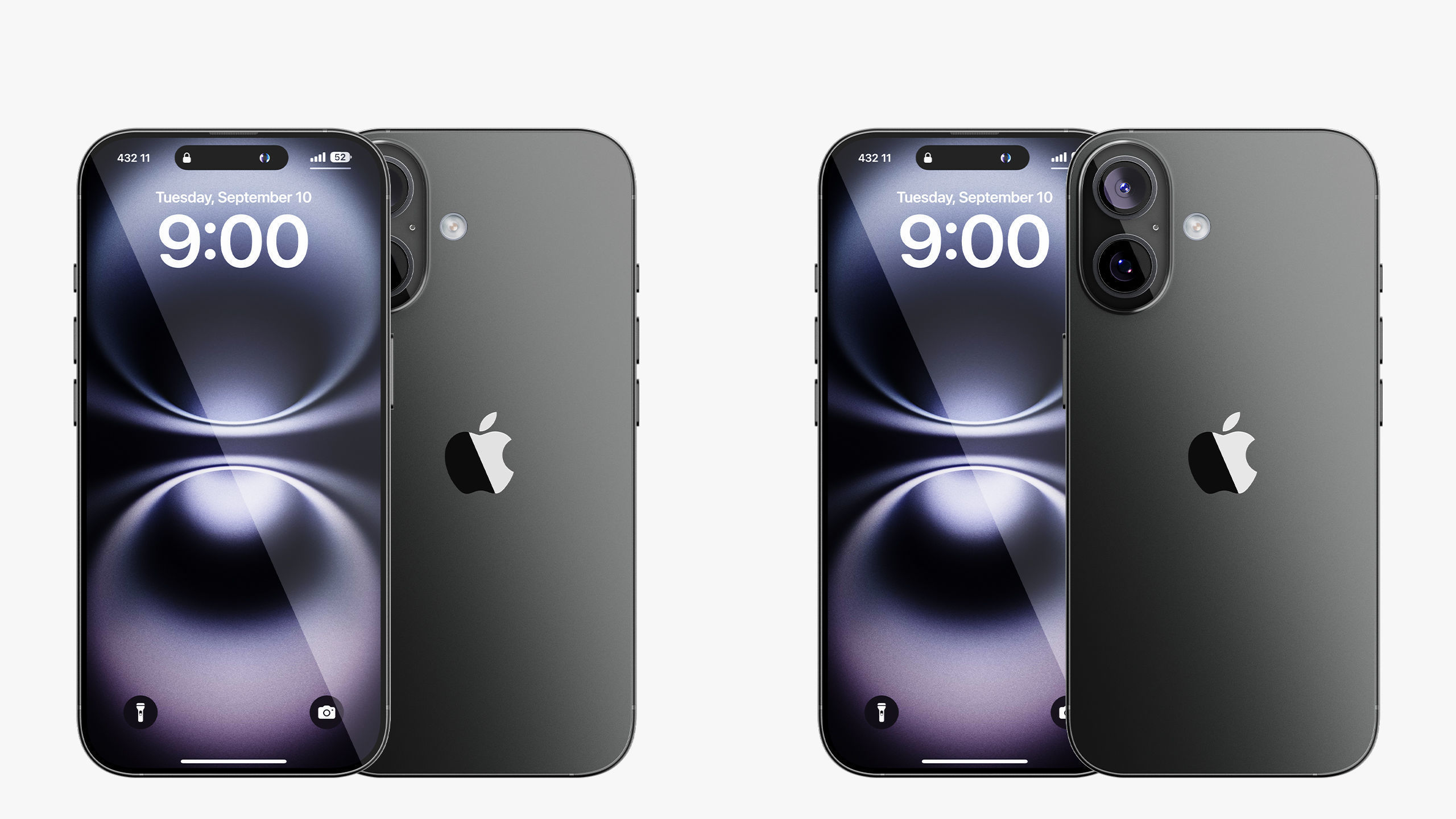 Apple iPhone 16 - 16 Plus Black Collection 3D model_6