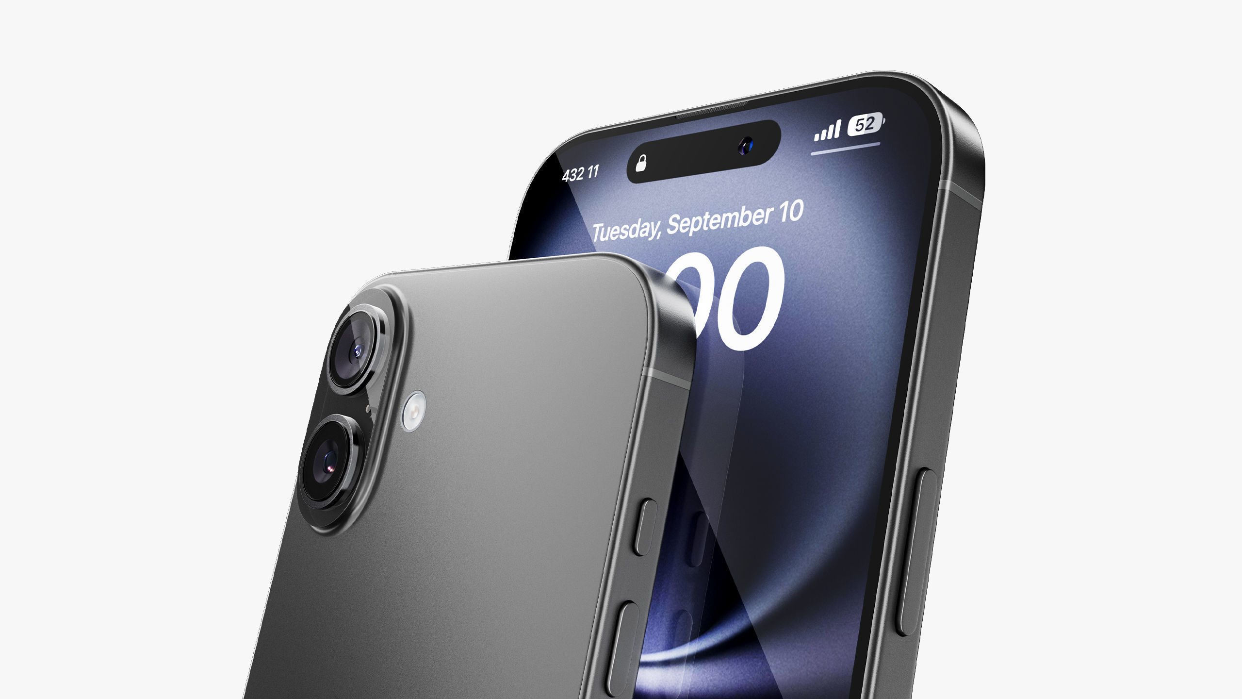 Apple iPhone 16 - 16 Plus Black Collection 3D model_9