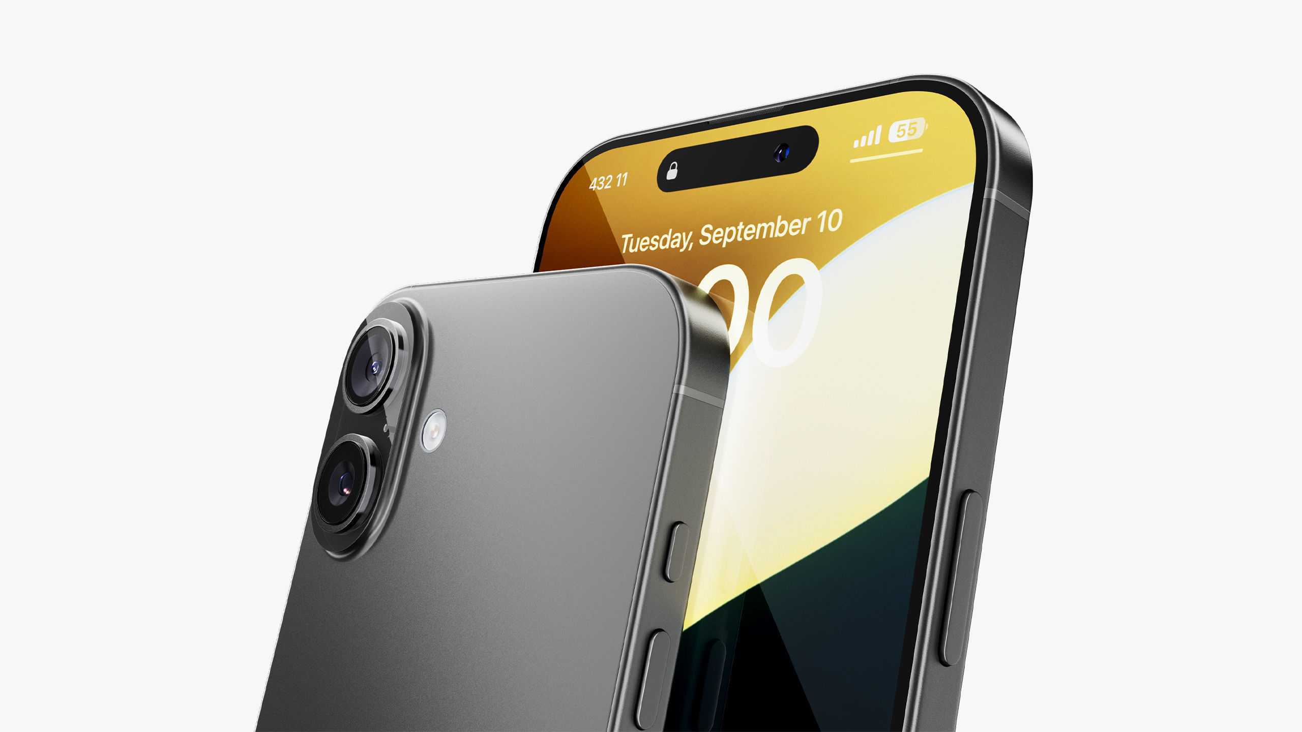 Apple iPhone 16 - 16 Plus Black Collection 3D model_17