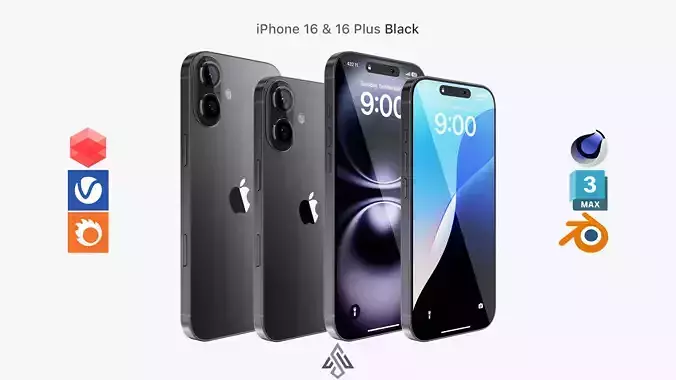 Apple iPhone 16 - 16 Plus Black Collection