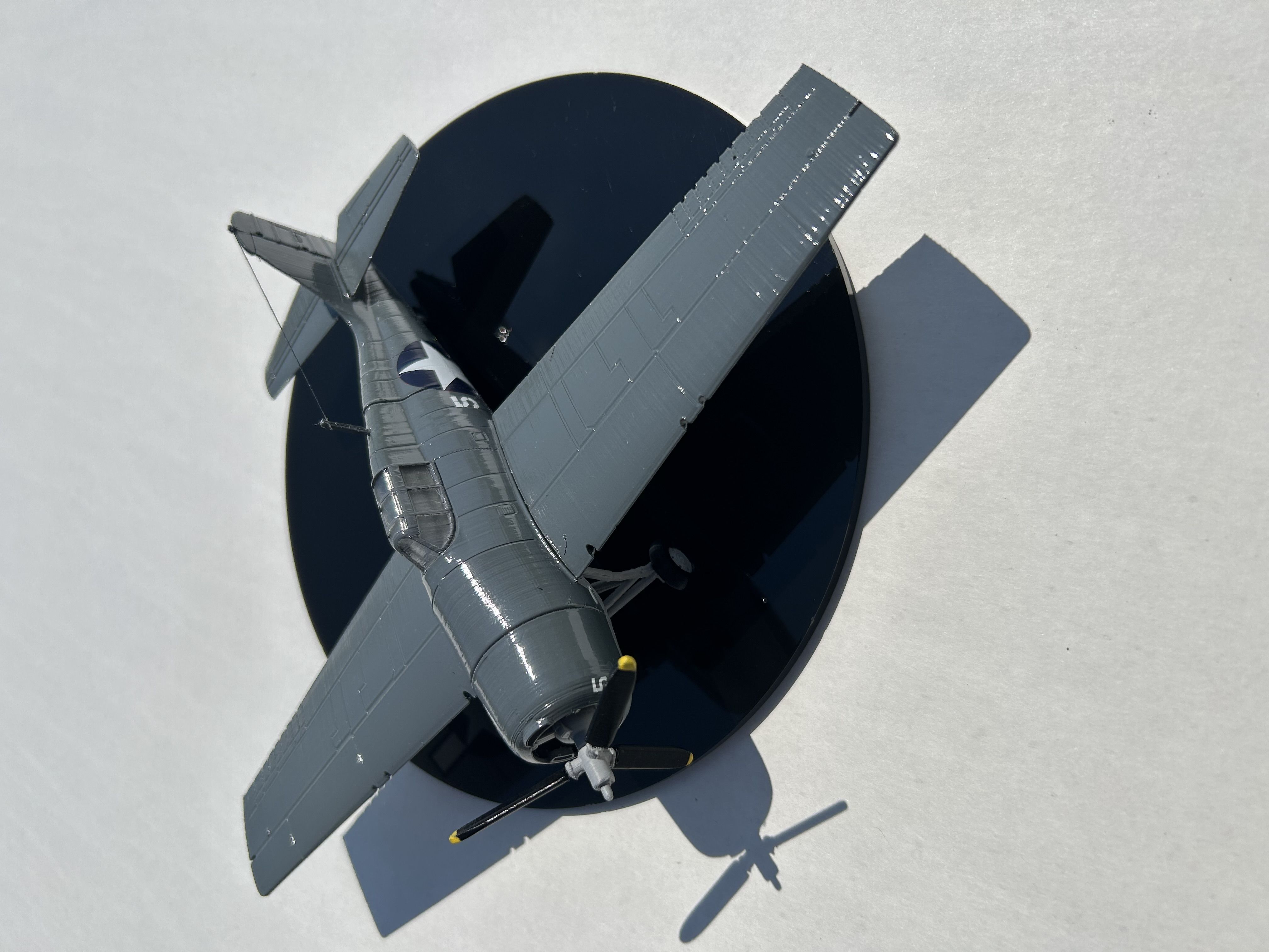Grumman F4F-4 Wildcat 3D print model_3