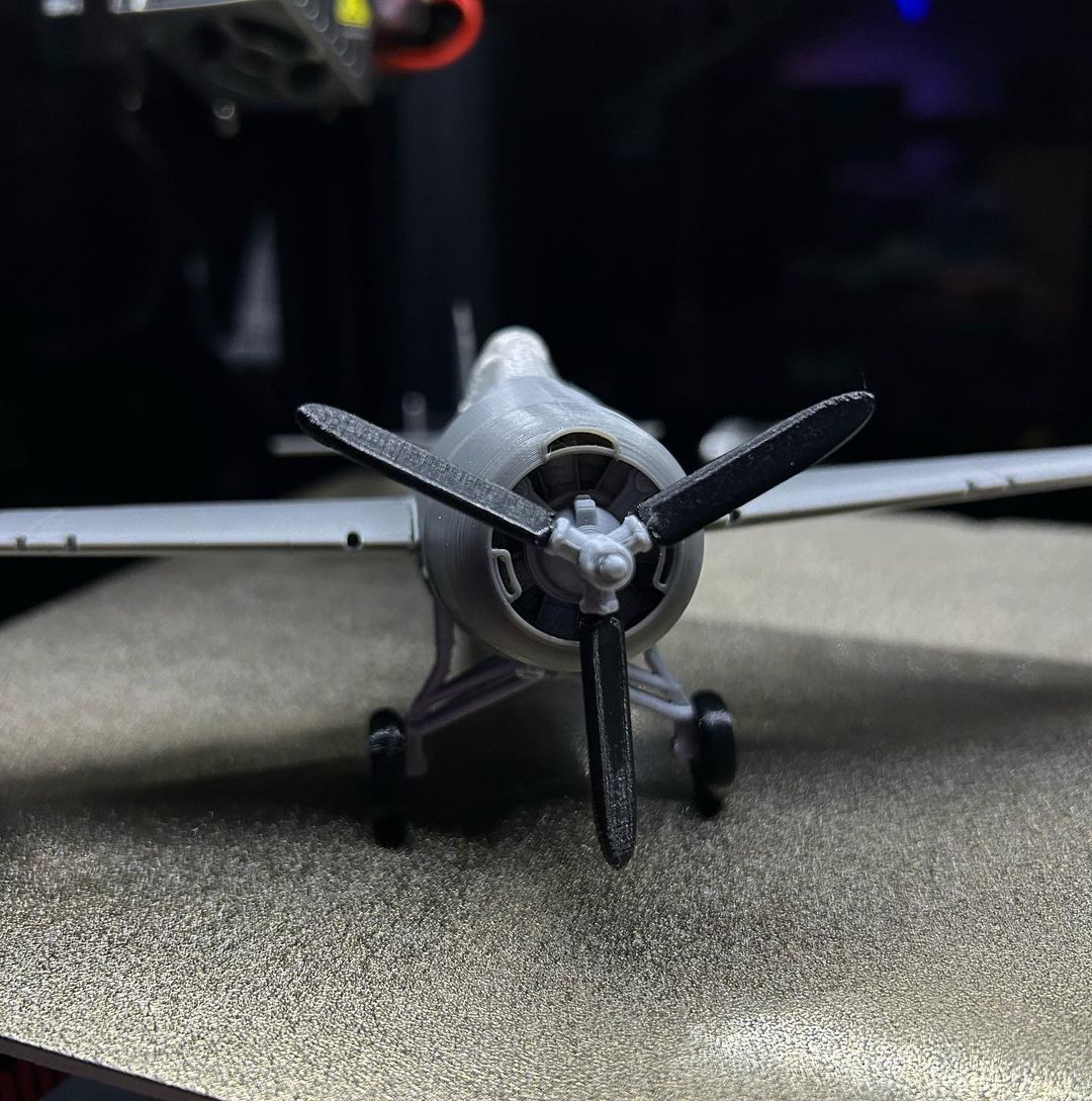 Grumman F4F-4 Wildcat 3D print model_15
