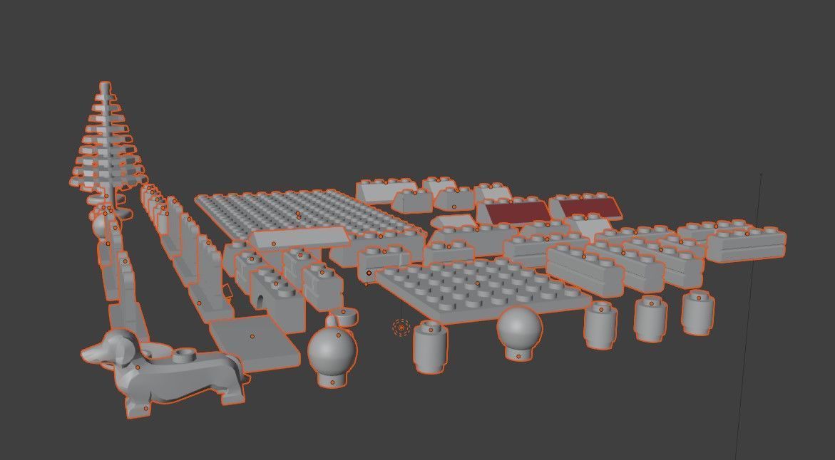 PixelBricks3D - Lego Winter Dog House  3D print model_5