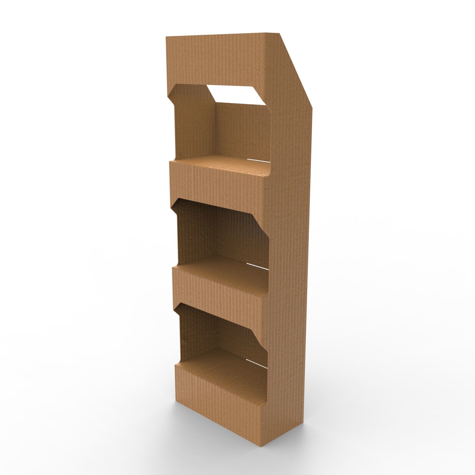 Point of Sale Cardboard Display Stand Texture_2