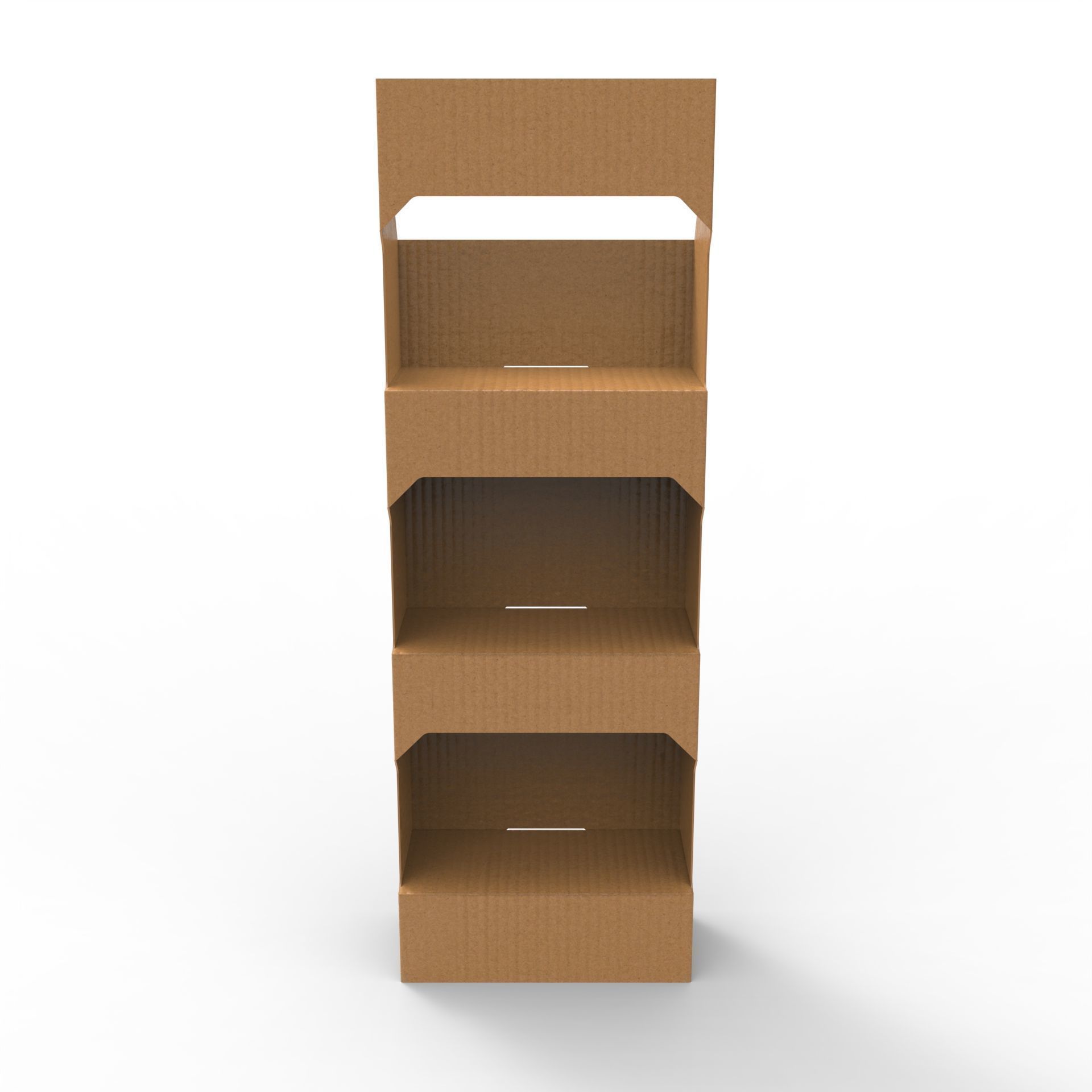 Point of Sale Cardboard Display Stand Texture_1