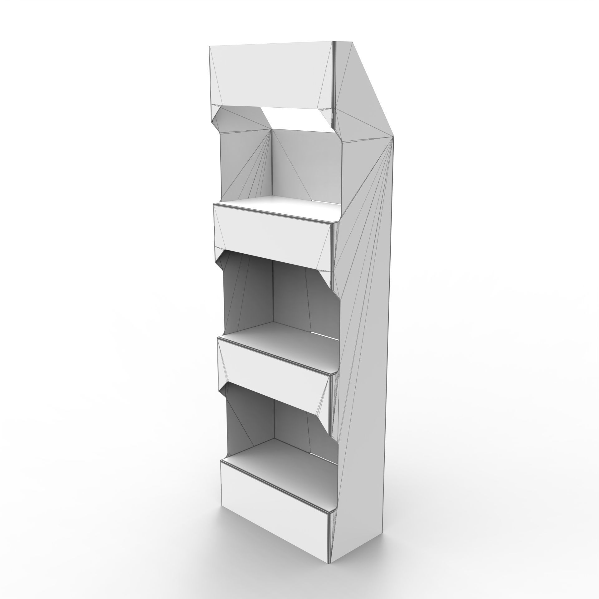 Point of Sale Cardboard Display Stand Texture_5