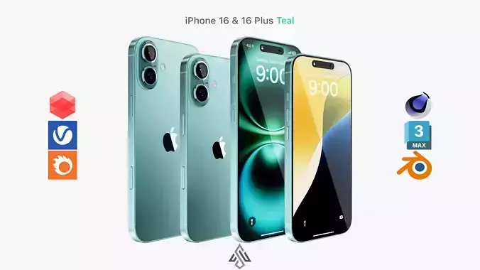 Apple iPhone 16 - 16 Plus Teal Collection