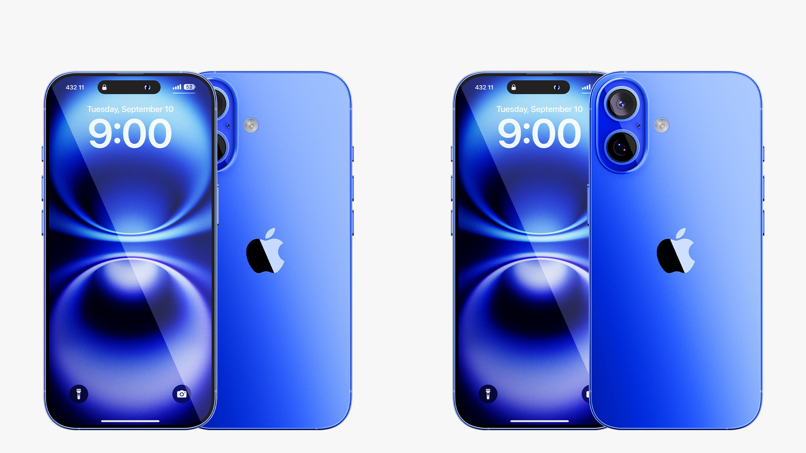 Apple iPhone 16 - 16 Plus Ultramarine Collection 3D model_6