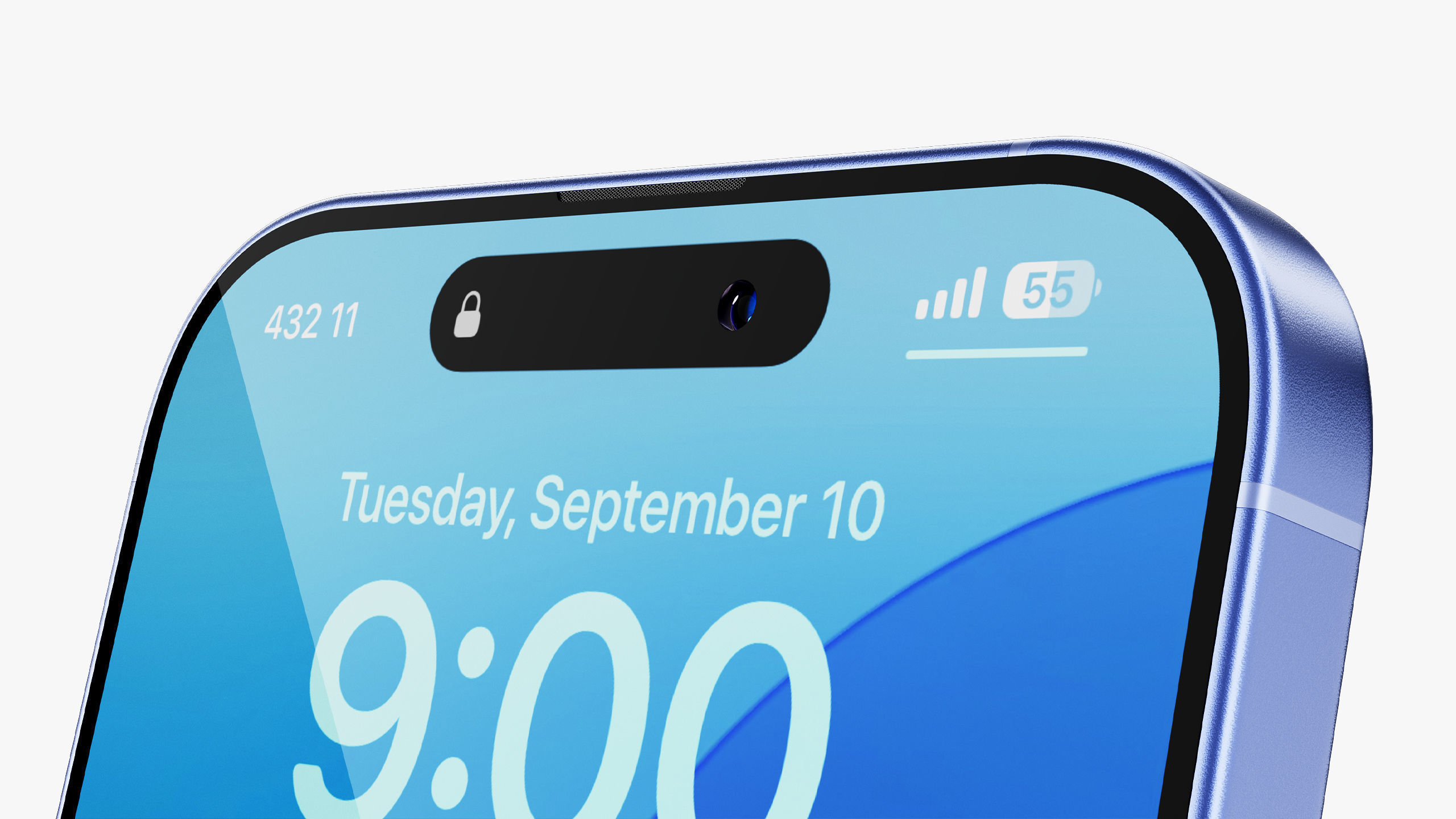 Apple iPhone 16 - 16 Plus Ultramarine Collection 3D model_13