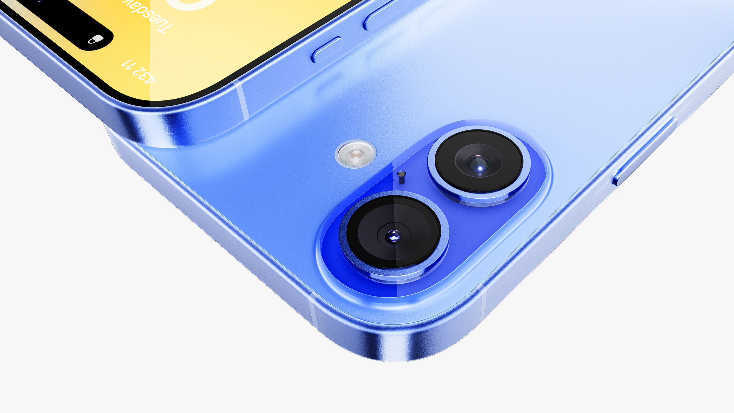 Apple iPhone 16 - 16 Plus Ultramarine Collection 3D model_11