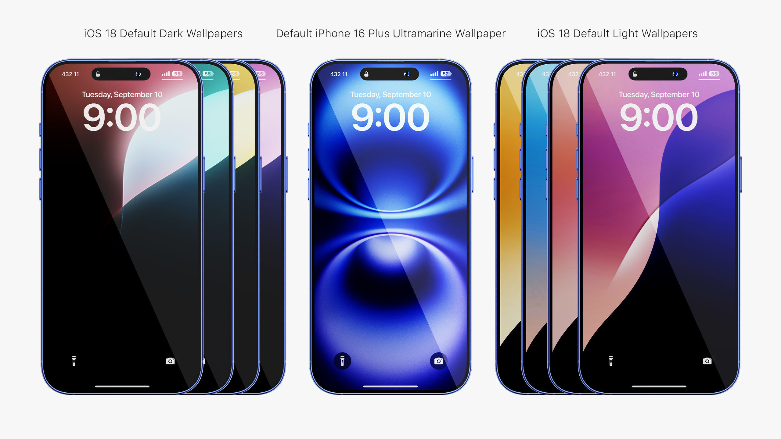 Apple iPhone 16 - 16 Plus Ultramarine Collection 3D model_3