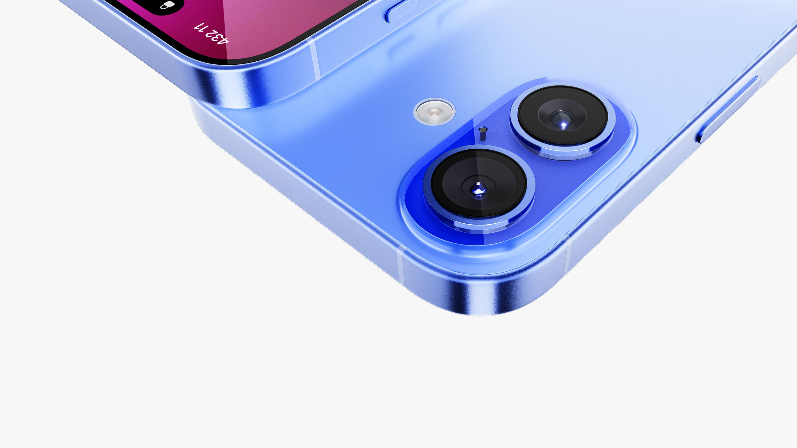 Apple iPhone 16 - 16 Plus Ultramarine Collection 3D model_12