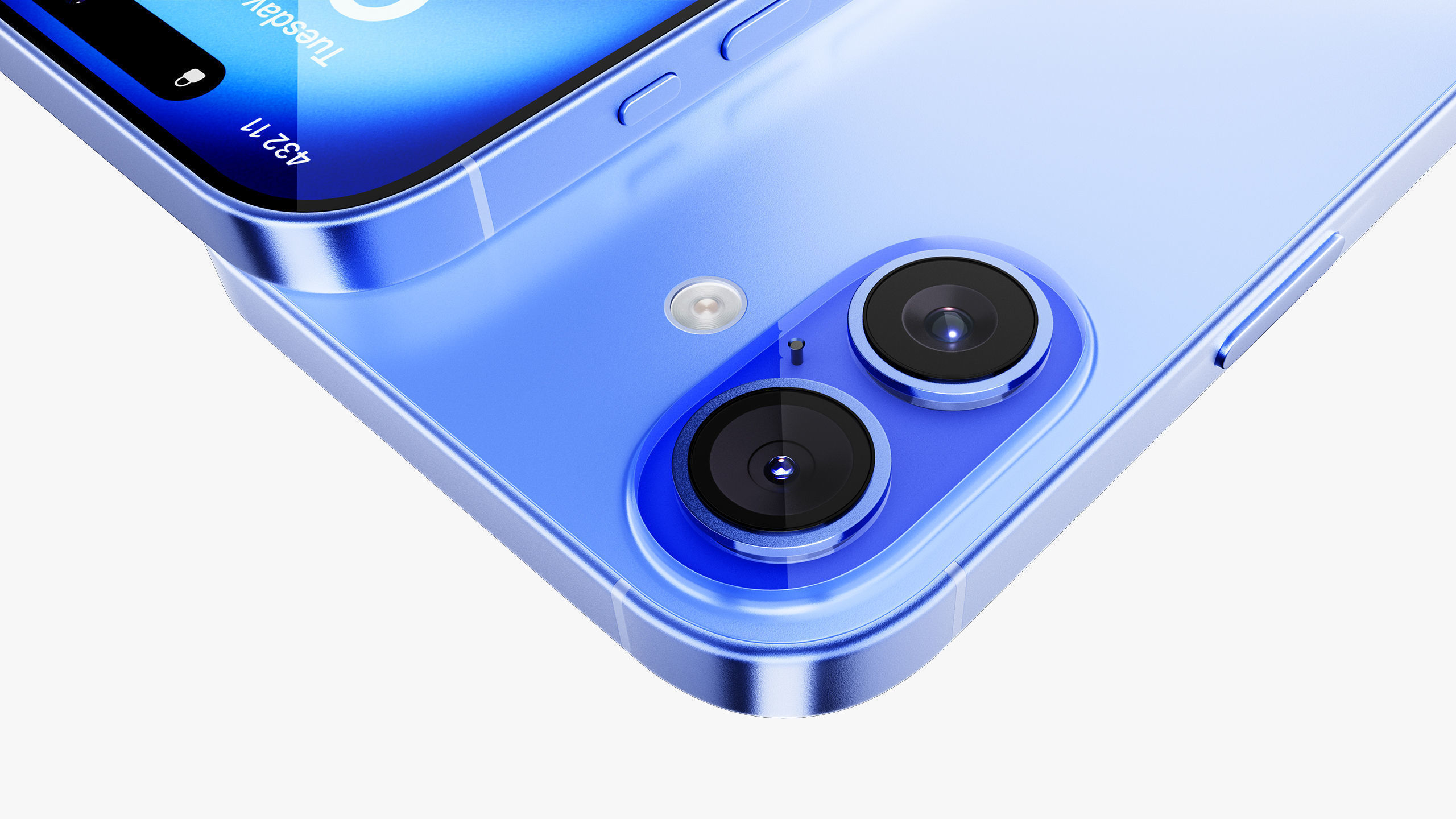 Apple iPhone 16 - 16 Plus Ultramarine Collection 3D model_19
