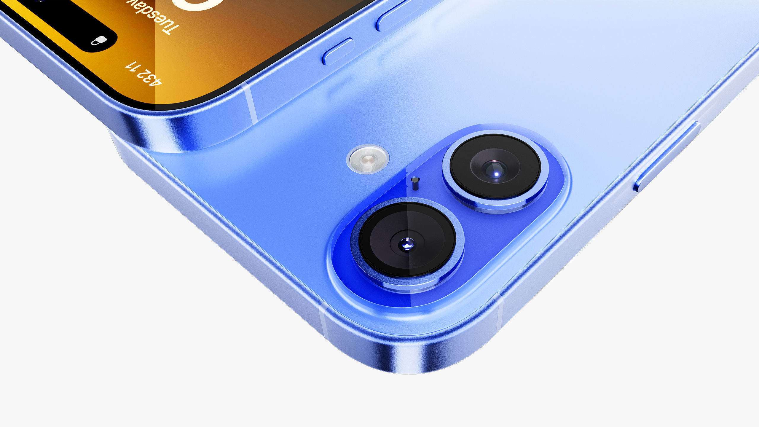 Apple iPhone 16 - 16 Plus Ultramarine Collection 3D model_27