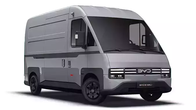 BYD E Vali SWB 2025 3D model