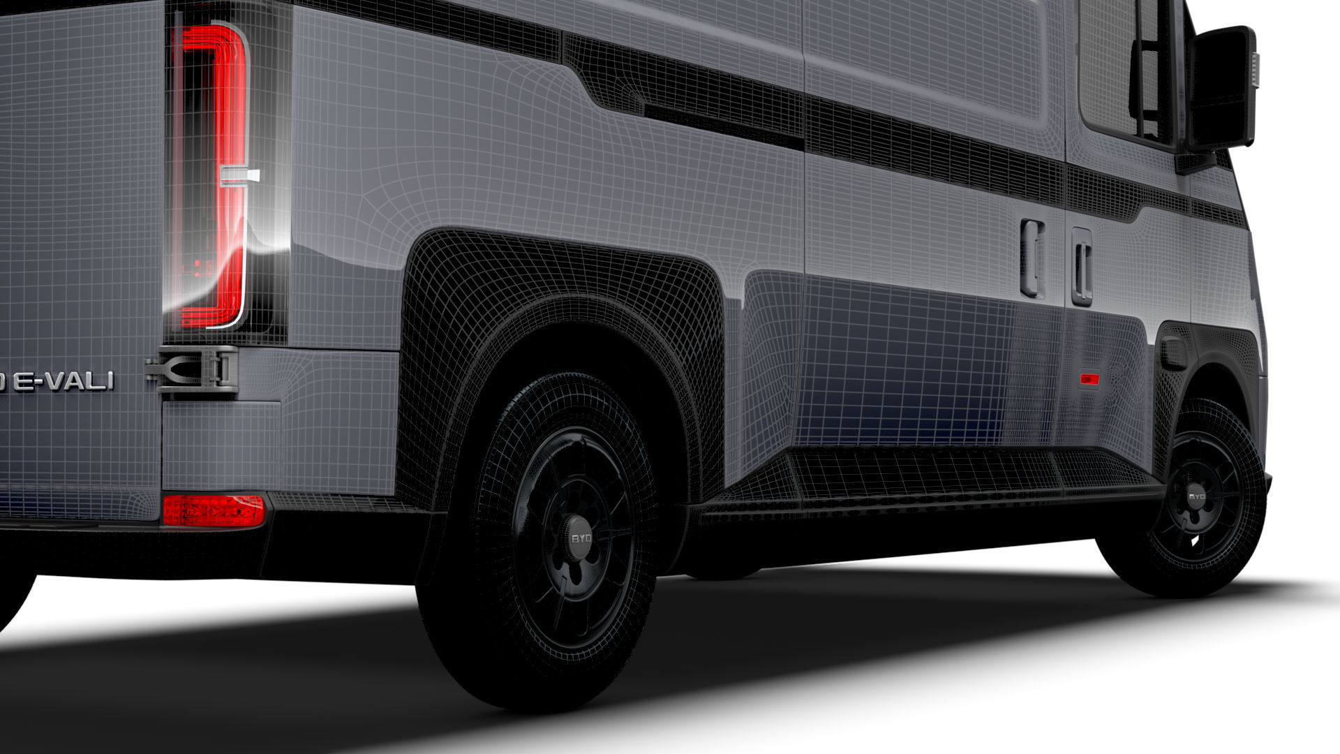 BYD E Vali SWB 2025 3D model_25