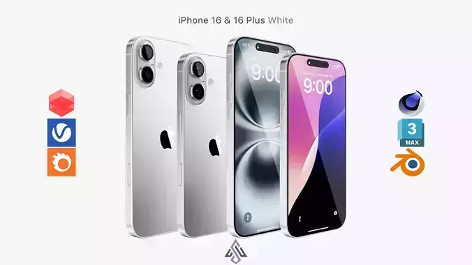 Apple iPhone 16 - 16 Plus White Collection