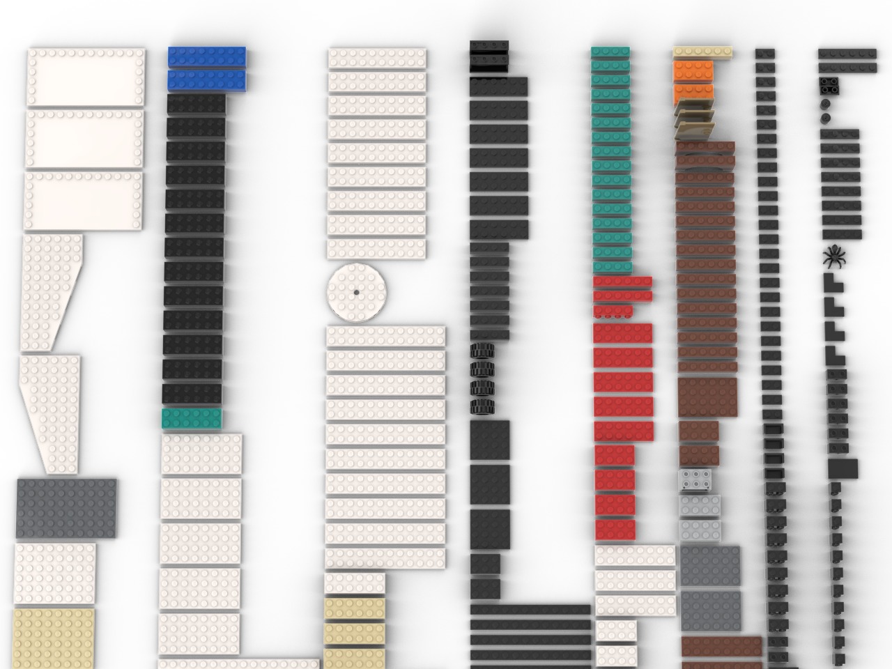 PixelBricks3D -  Lego Christmas Home Alone House  3D print model_7