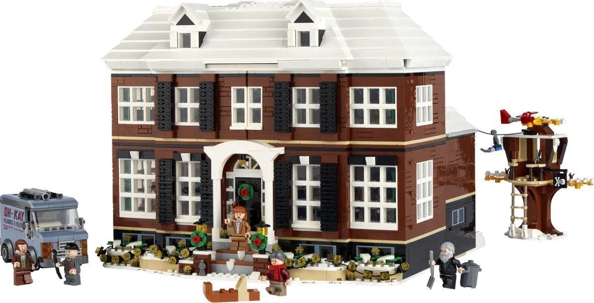 PixelBricks3D -  Lego Christmas Home Alone House  3D print model_1