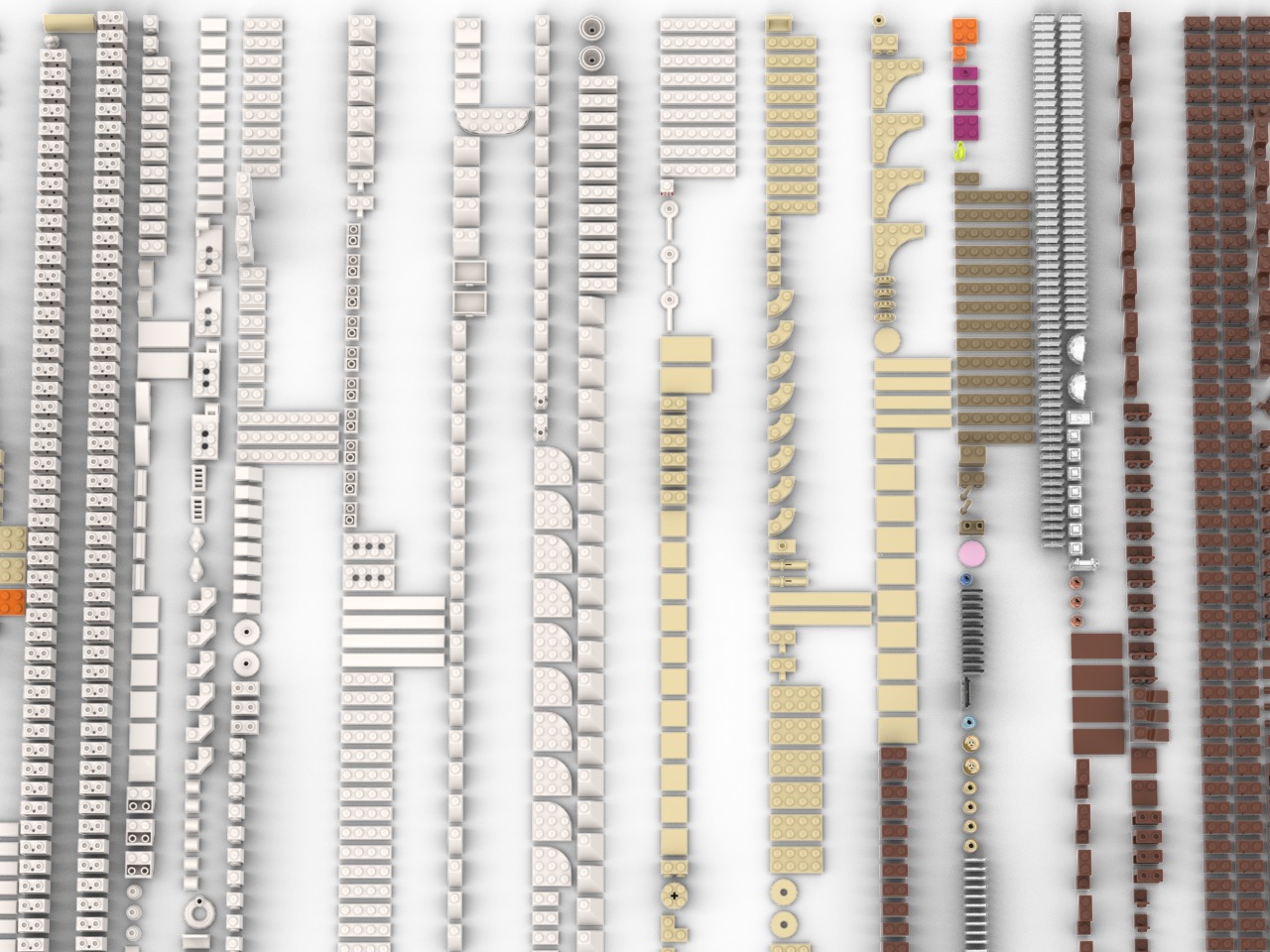 PixelBricks3D -  Lego Christmas Home Alone House  3D print model_13