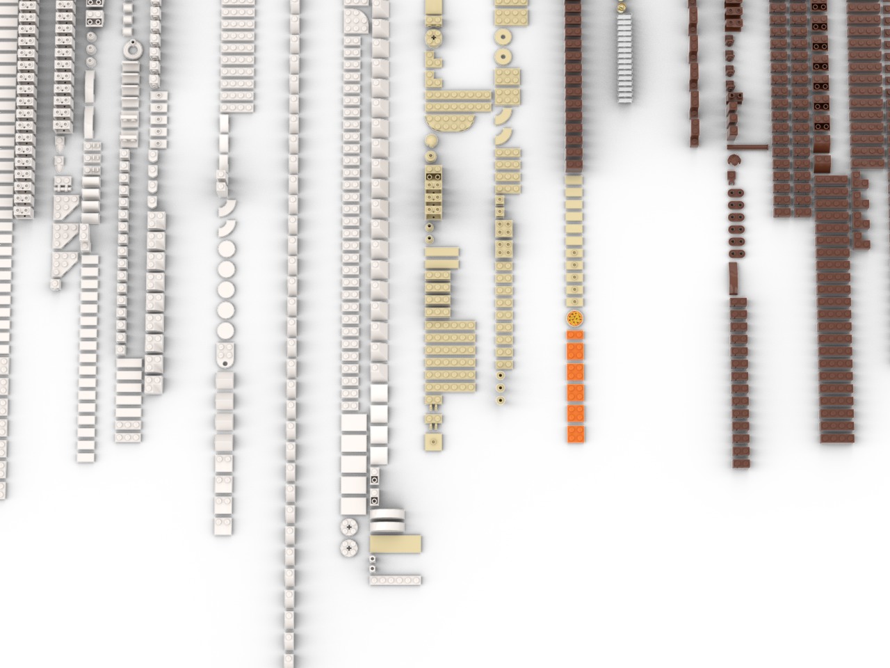 PixelBricks3D -  Lego Christmas Home Alone House  3D print model_14