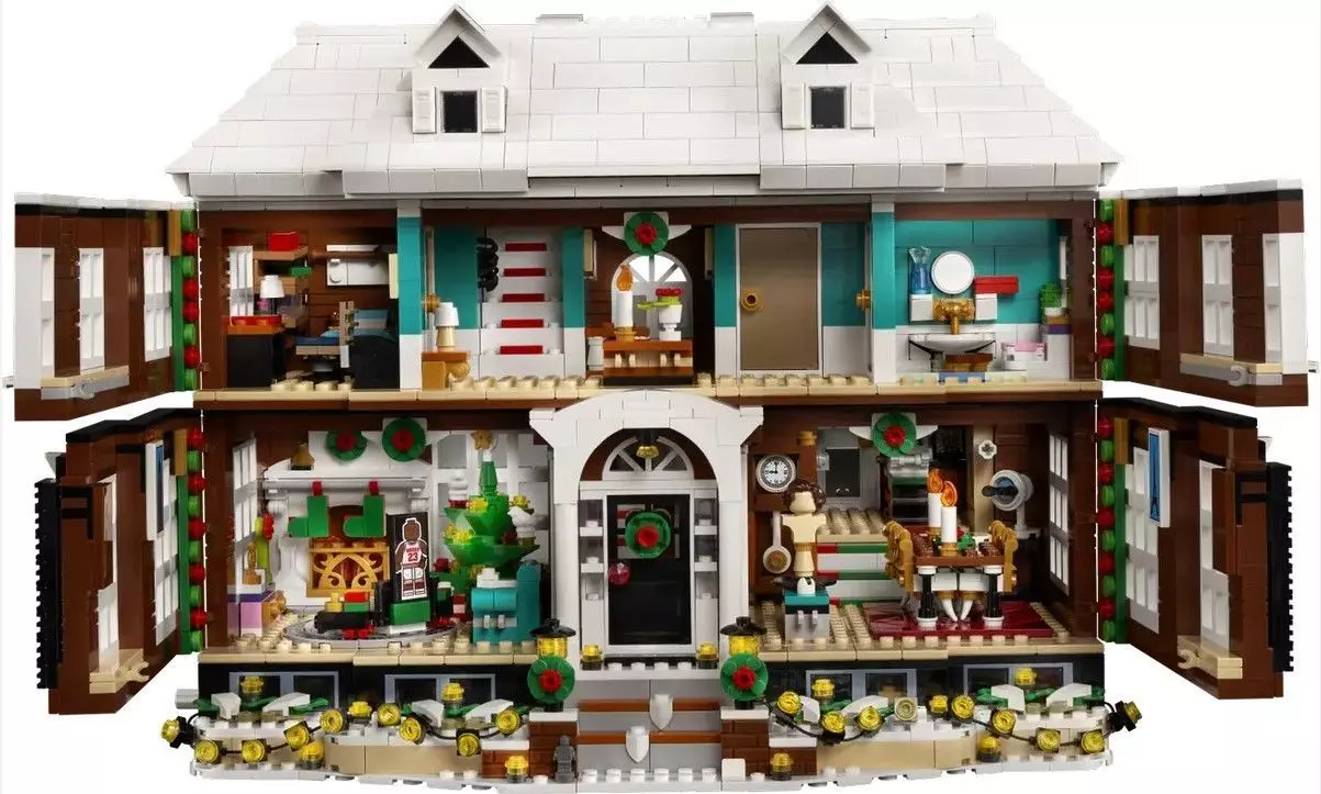 PixelBricks3D -  Lego Christmas Home Alone House  3D print model_0