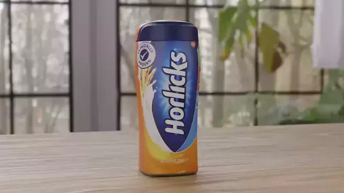 Horlicks Jar 3D Model