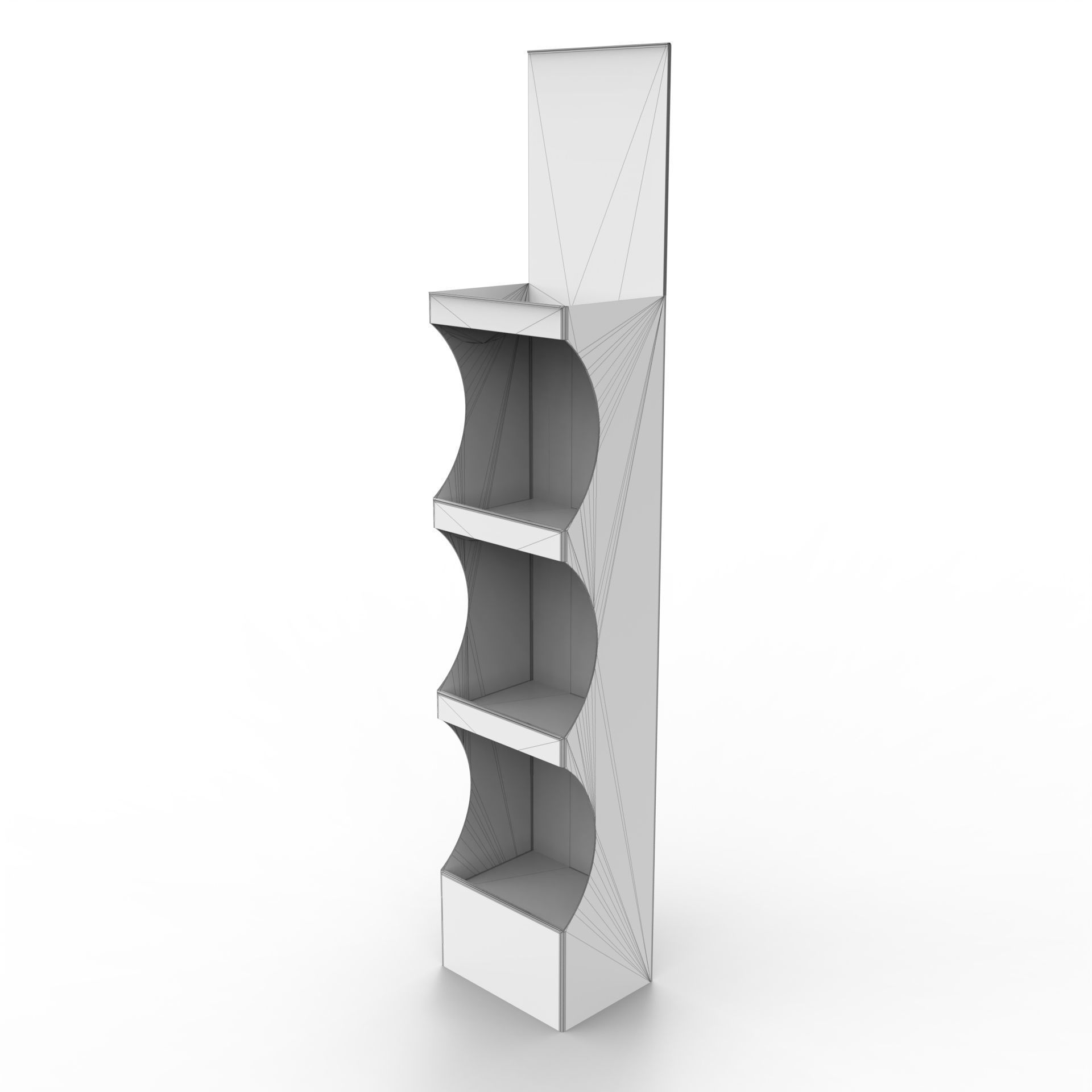Point of Sale Cardboard Display Stand Texture_5