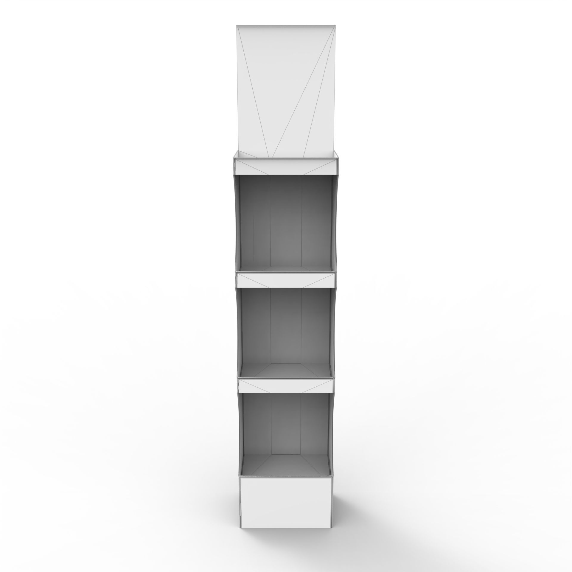 Point of Sale Cardboard Display Stand Texture_4