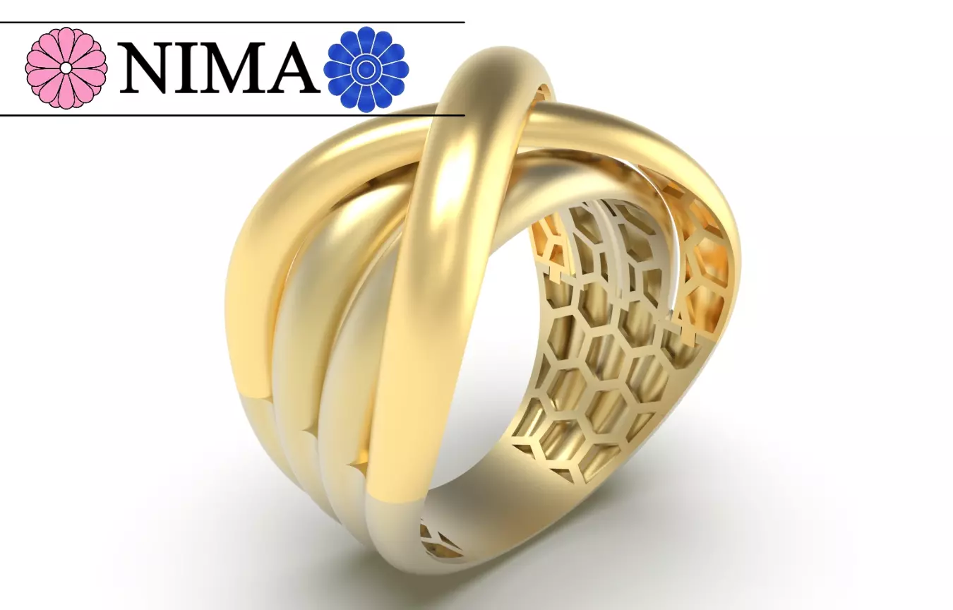 Rainbow Ring Free 3D print model