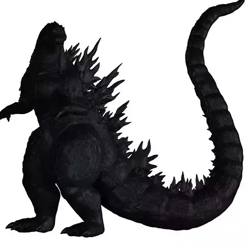 Godzilla 2002-2003 KiryuGoji For 3dprint 3D print model