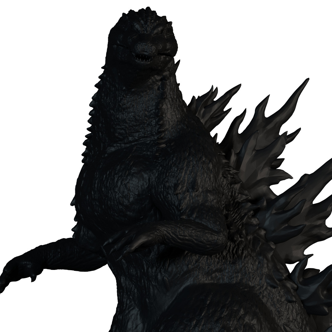 Godzilla 2002-2003 KiryuGoji For 3dprint 3D print model_1