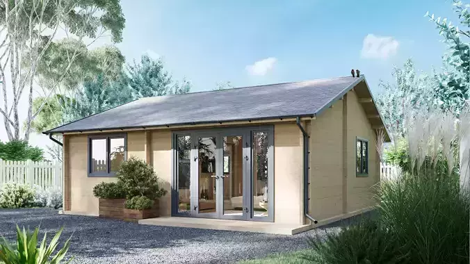 Wooden House 4 - no interior included