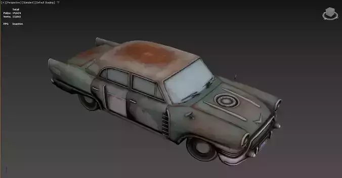 3D model of an old