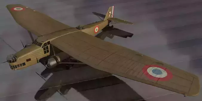 Farman F-222-2 3D model