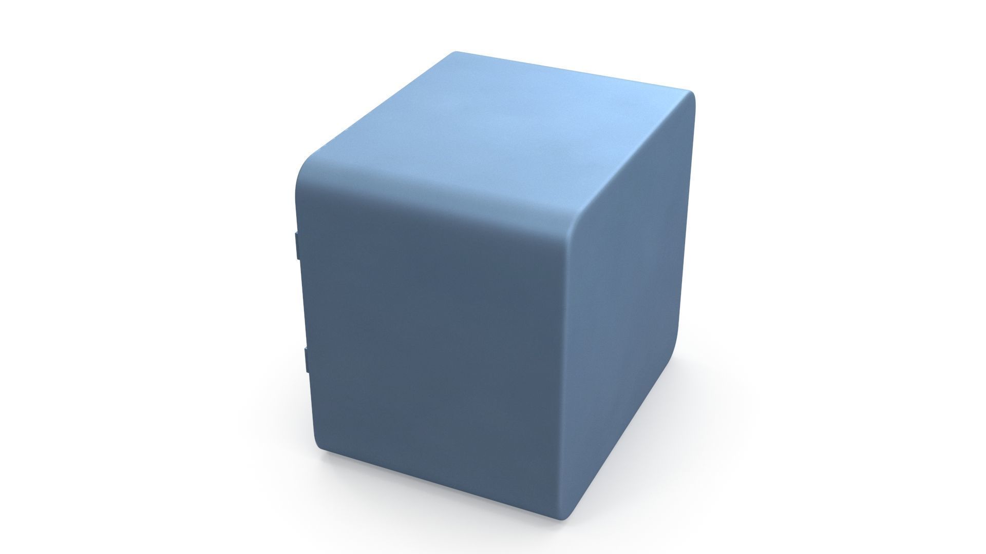 Metal Safe 3D model_3