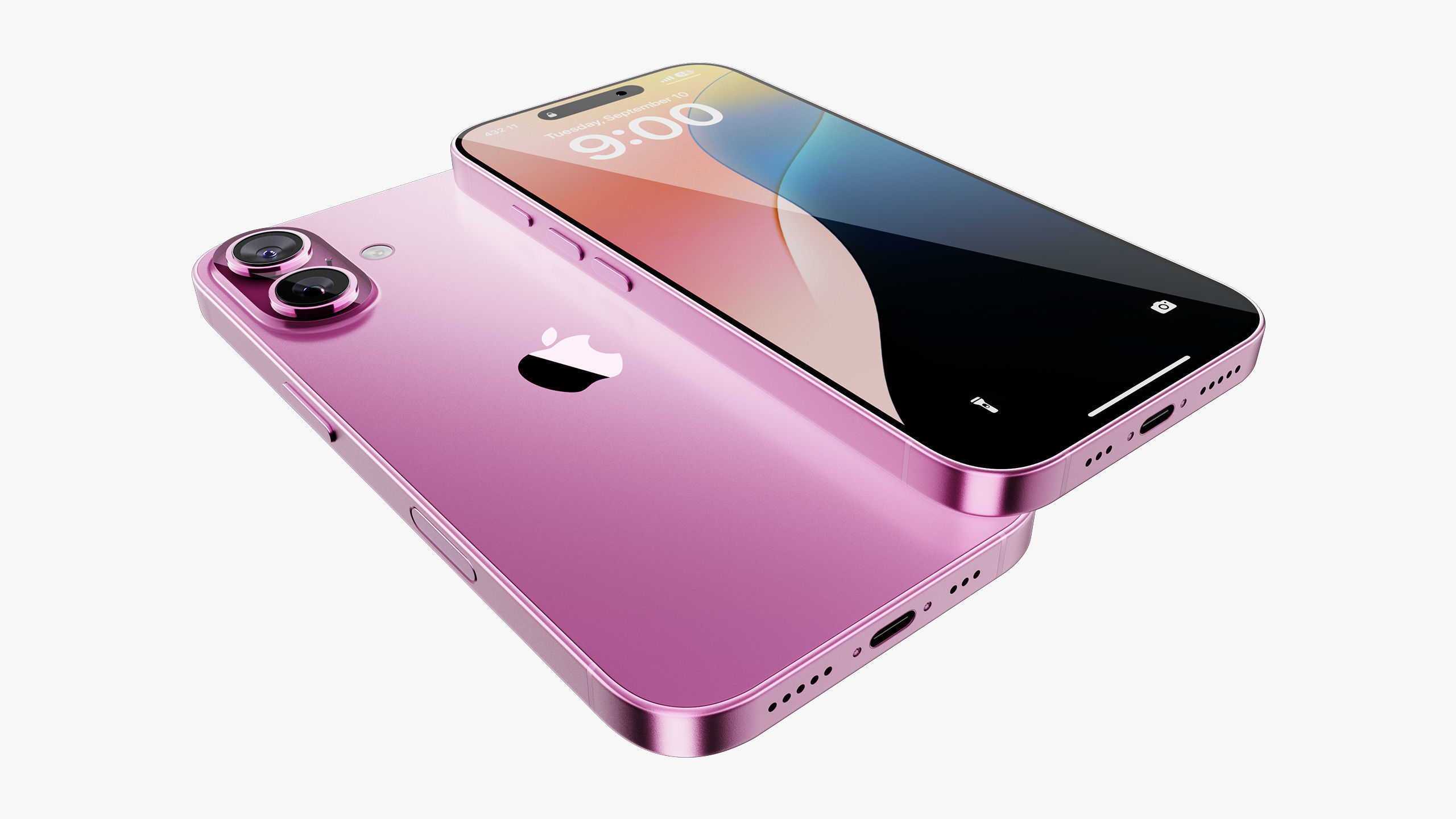 Apple iPhone 16 Collection 3D model_28
