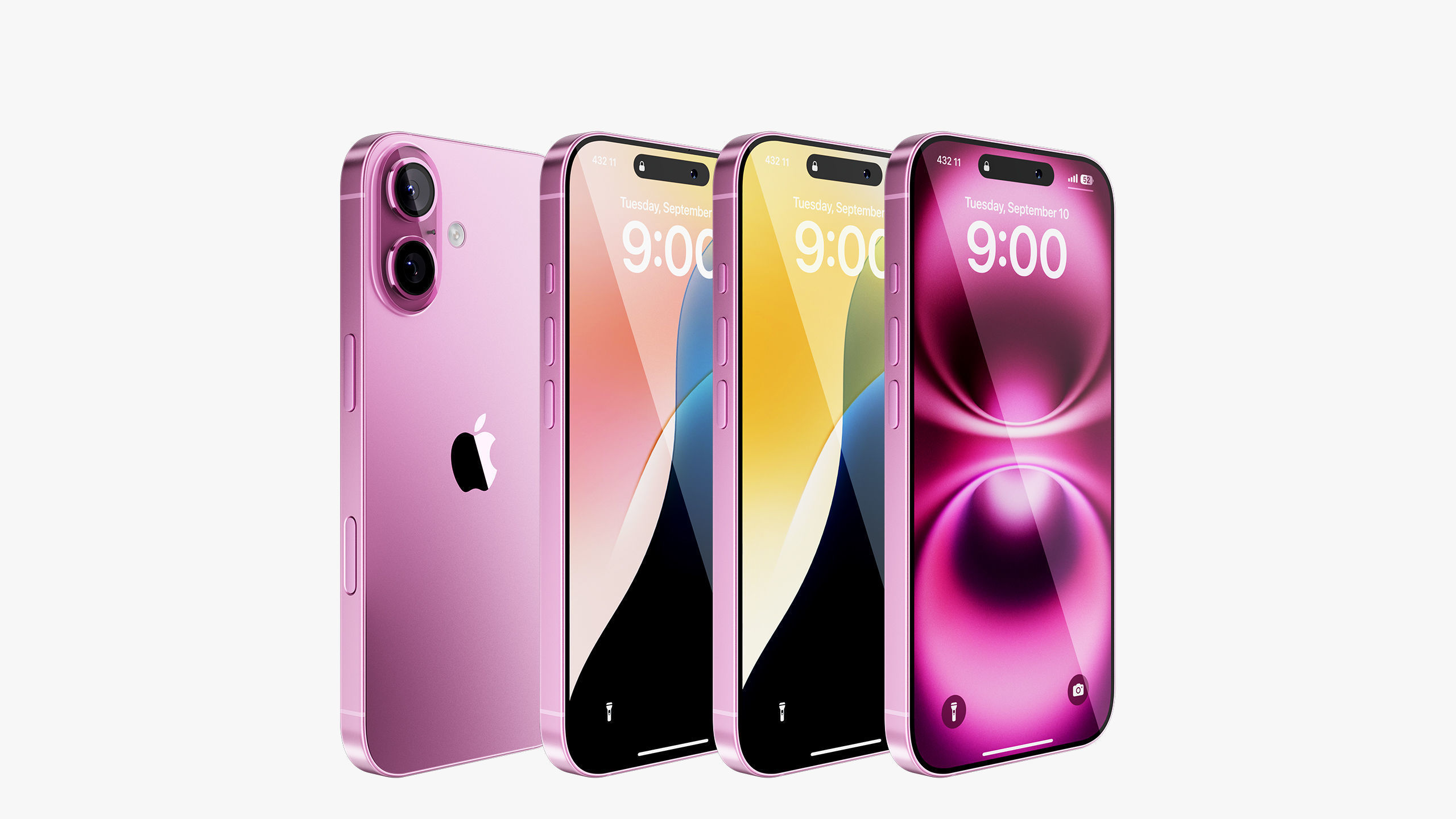 Apple iPhone 16 Collection 3D model_2